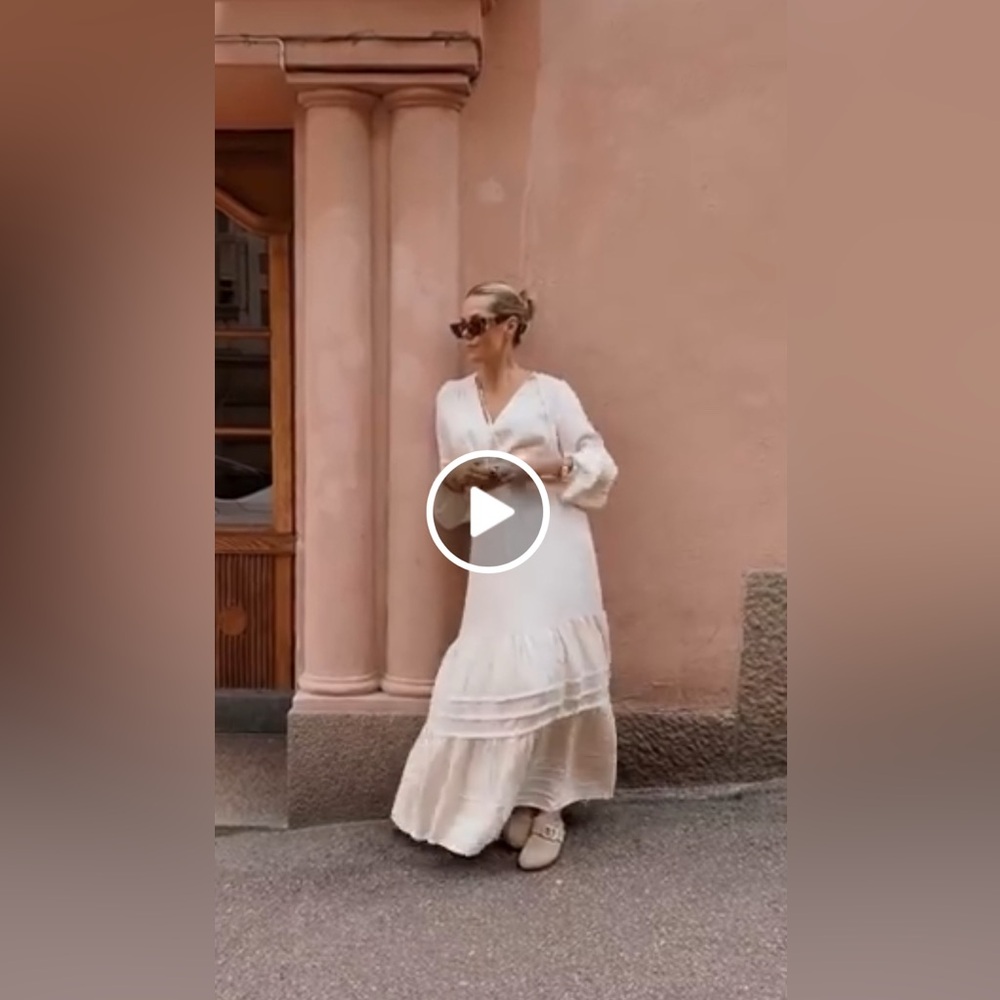 Auguste Whitney Maxi skirt in Vanilla - Picture 3 of 7
